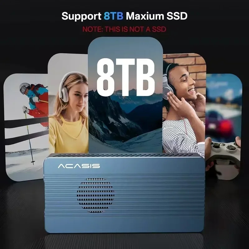 ACASIS 40Gbps M.2 NVMe SSD Enc - 8Tb M2 Nvme Ssd บทวิจารณ์และราคา