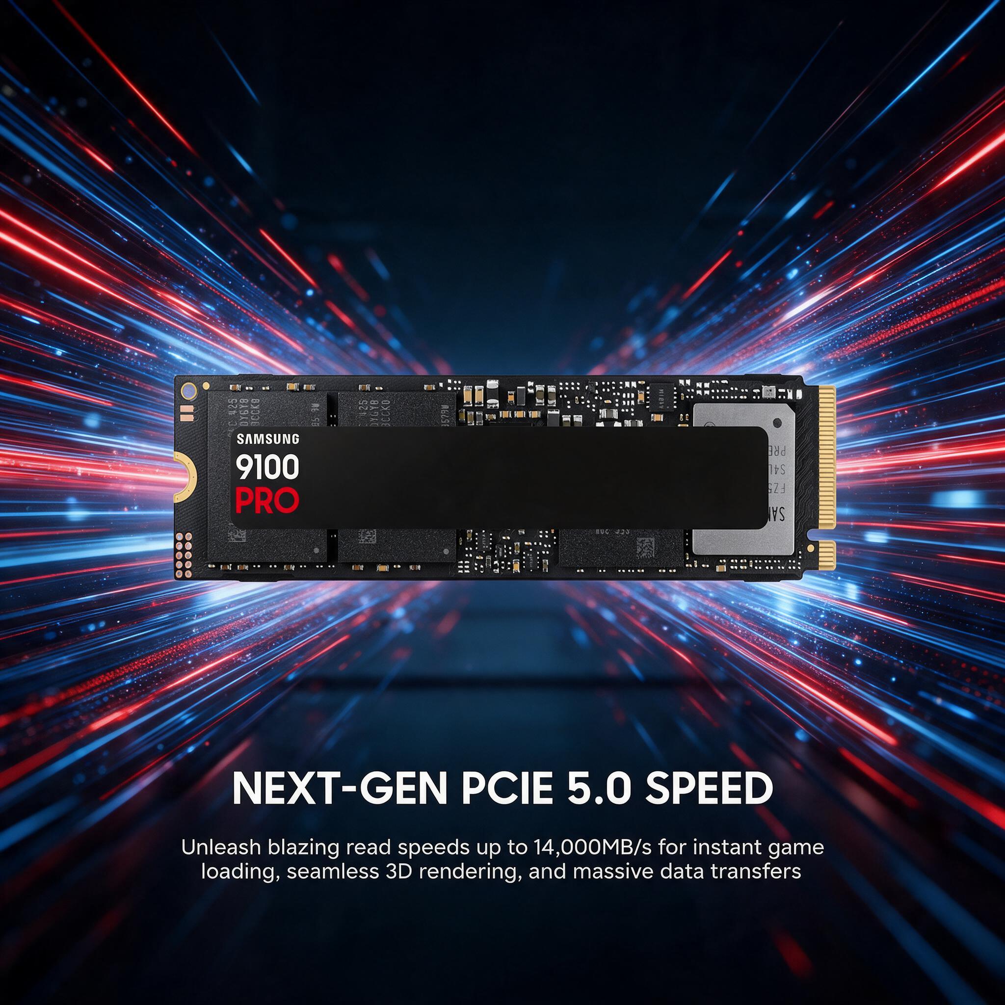 SAMSUNG 9100 Pro 1TB 2TB 4TB ฮ - Nvme Pcie 5.0 Ssd 4Tb บทวิจารณ์และราคา
