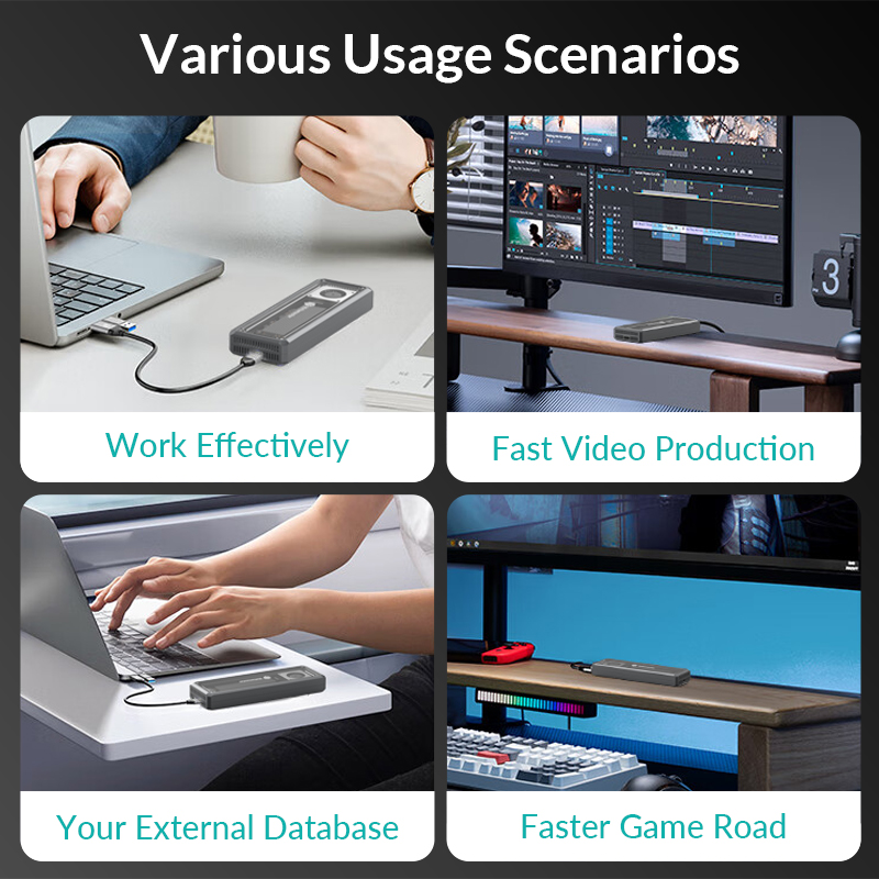 เคส yottamaster USB4 NVMe SSD  - Usb4 40Gbps External Ssd 8Tb บทวิจารณ์และราคา