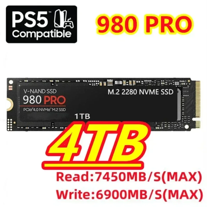 Original 980 PRO M.2 2280 NVMe - Pcie 4.0 4Tb 2280 Ssd 7450Mbps บทวิจารณ์และราคา