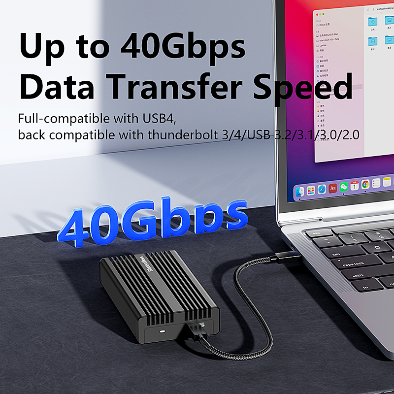 กล่องใส่ SSD Blueendless 40Gbp - Usb4 40Gbps External Ssd 8Tb บทวิจารณ์และราคา