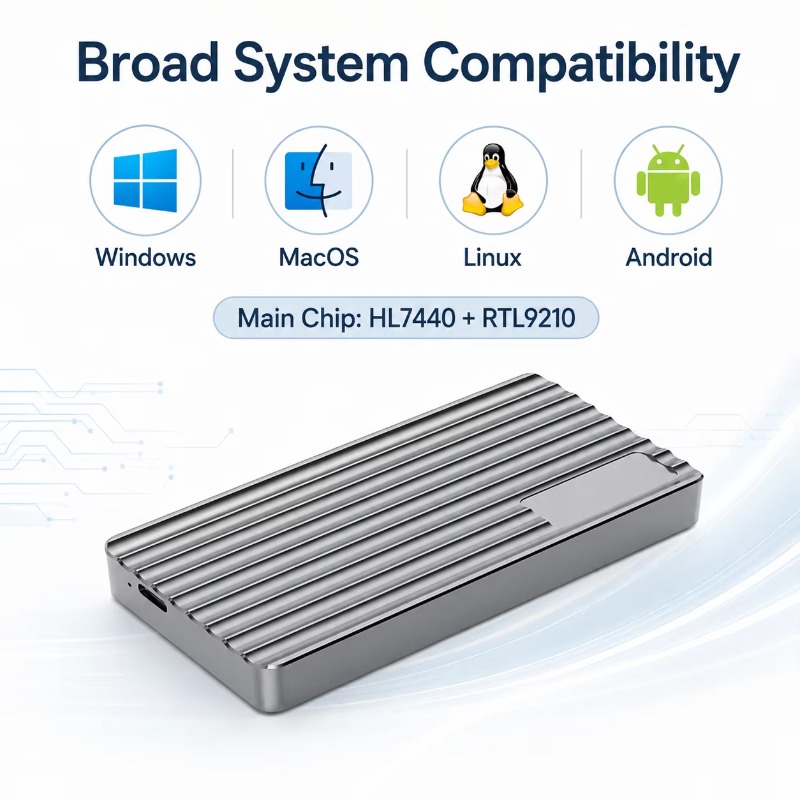 กล่องใส่ M.2 NVMe SSD อลูมิเนี - Usb4 40Gbps External Ssd 8Tb บทวิจารณ์และราคา